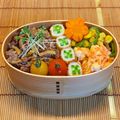 ♡Fuwari♡'s cooksnap of when they made 市松模様の竹輪きゅうり.