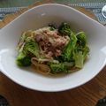 melmarilyn's cooksnap of when they made ♡ツナとブロッコリーのオイルパスタ♡.