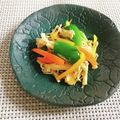 yesmama's cooksnap of when they made 簡単☆ピーマンとえのきの白だしバター炒め.