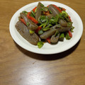 クックchitann's cooksnap of when they made 【簡単】こんにゃくとネギのオイカレー炒め.