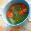 のちゃぷん's cooksnap of when they made レタスとトマトの中華スープ♪.