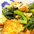 kurozata's cooksnap of when they made 5分でできる。簡単小松菜と厚揚げの煮物.