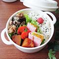 ☆たこぷー☆'s cooksnap of when they made 豚肉とナスのスタミナ焼き弁当。.