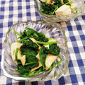 ﾁｲﾁｬﾝﾏﾏ's cooksnap of when they made 豆腐とほうれん草の炒め物.