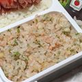 ゆけり３兄弟's cooksnap of when they made 悪魔のおにぎり〜たらこバージョン♡.