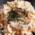 pika3's cooksnap of when they made クリーミーたらこうどん♡.
