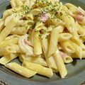 のりのり⭐'s cooksnap of when they made ベーコンと玉ねぎのクリームチーズパスタ♡.
