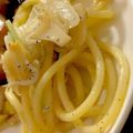 MULA's cooksnap of when they made じゃこと水菜のパスタ.