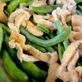 トラととら's cooksnap of when they made インゲンと油揚げの煮物.