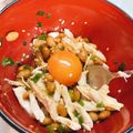 マーネコ's cooksnap of when they made 鶏ささみと納豆のサッパリ和風ユッケ.