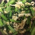 クックZPOUJT☆'s cooksnap of when they made ＊小松菜と油揚げ、ツナの炒めもの＊.