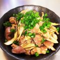 AYRH♡'s cooksnap of when they made おつまみ＊砂肝と舞茸のにんにくバター醤油.