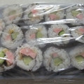 きらり流れ星's cooksnap of when they made お魚ソーセージときゅうりの簡単海苔巻ご飯.