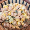 がほんず's cooksnap of when they made 幼児食にも◎きゅうり・コーン・大豆サラダ.