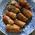 たまゴン♪'s cooksnap of when they made フキの肉巻き☆美味しいお弁当にも.