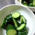 あおちゃん's cooksnap of when they made パパっと簡単！きゅうりの漬け物.