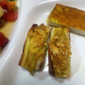 クックWBAF43☆'s cooksnap of when they made ちくわのカレーツナマヨ焼き。.