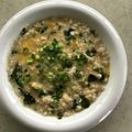 Ruriluru's cooksnap of when they made レンジで！オートミールワカメスープおじや.