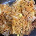 クック8W1QGA☆'s cooksnap of when they made たっぷり野菜の豚キムチ.