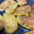 ねりまるくん's cooksnap of when they made 簡単かまぼこのチーズピカタ♪.