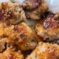 こぶたくんのママ's cooksnap of when they made ☆大葉チーズの味噌つくね☆.