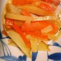 （＊あωや＊）'s cooksnap of when they made 簡単じゃがいもと人参のさっぱり炒め.
