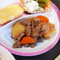airi777's cooksnap of when they made 簡単✩煮込み10分我が家の定番肉じゃが.