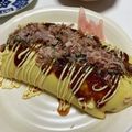 うーや♪'s cooksnap of when they made 豚肉とキャベツでおつまみジャンボ豚平焼き.