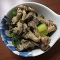 小河童's cooksnap of when they made ヒラタケとネギのワサビ醬油.