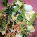 かりん★3児ママ's cooksnap of when they made 小松菜とゆでたまごのナムル.