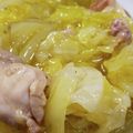 kokakokko's cooksnap of when they made 鶏モモ肉とキャベツのとろみ煮.