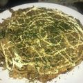 くまノン兵衛's cooksnap of when they made 日清焼きそばアレンジ、お好み風、ヘルシー.