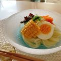 クックゆ〜ほキッチン's cooksnap of when they made 盛岡冷麺　焼き肉のせてボリュームアップ.
