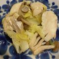 はっぴーたっきー's cooksnap of when they made 下味冷凍：タラと白菜のレンジ蒸し.