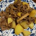 keiko！'s cooksnap of when they made ガッツリ‼︎ 牛肉とポテトの煮付け.