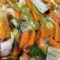 no1642's cooksnap of when they made 小松菜と鶏もものガリマヨ炒め.