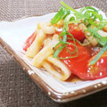 り～たん。's cooksnap of when they made イカとトマトのとろ〜り生姜焼き☆.