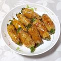 うまうま・らぶ's cooksnap of when they made ☆簡単☆てりてり！ピーマンの肉巻き.