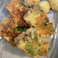 yu228's cooksnap of when they made 厚揚げ梅しそフライ.
