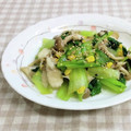 umemodoki's cooksnap of when they made ちんげん菜としめじのオイスター炒め.