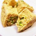 クックQPYBQ7☆'s cooksnap of when they made オートミール枝豆チーズ蒸しパン.