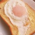 こずっぺ's cooksnap of when they made 簡単！美味しいエッグトースト！.