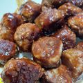 amileamila's cooksnap of when they made 合い挽き肉でお手軽ミートボール.