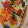 G_Yossan's cooksnap of when they made 残り物で作れるオムレツ.