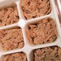 黒こっぺ's cooksnap of when they made ★離乳食中期★ツナの水煮缶の冷凍保存.