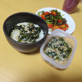 よちりん's cooksnap of when they made 炒め2分★簡単！ワカメとじゃこゴマ油炒め.