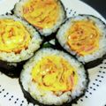キョ〜コ's cooksnap of when they made キムチ入り★卵焼きキンパ.