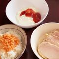 ママメイン！時々子供's cooksnap of when they made 超簡単☆イチゴジャムヨーグルト.