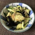 クックJ166XY☆'s cooksnap of when they made 大量消費！茄子とキュウリの梅和え.