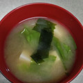 クックZTZ10H☆'s cooksnap of when they made ２人分♪簡単美味♪レタスとワカメのみそ汁.